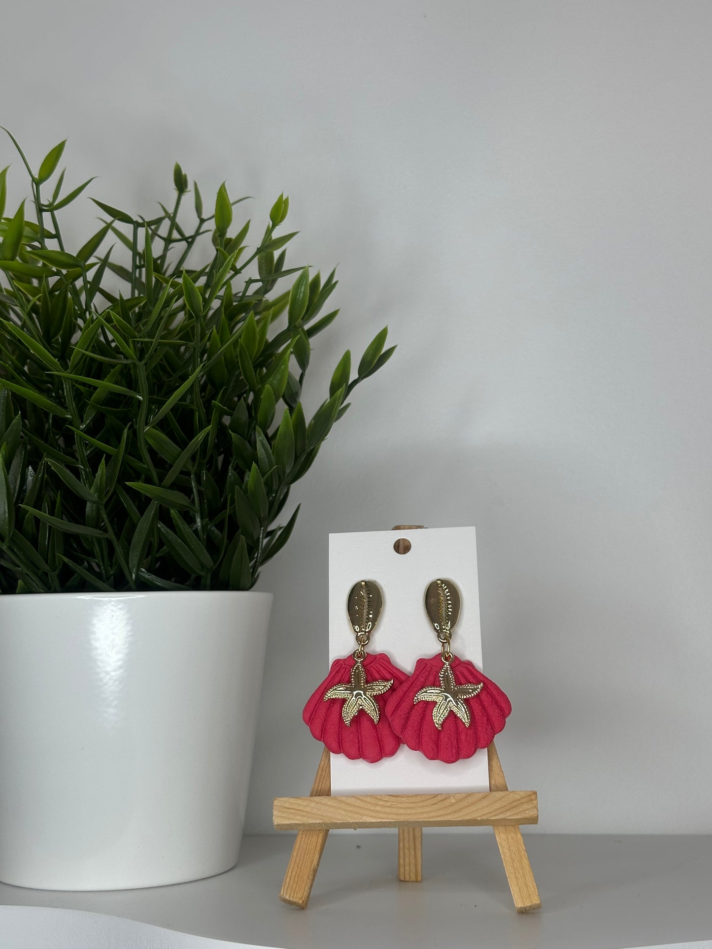 Coquillage / Ophélie - fuchsia