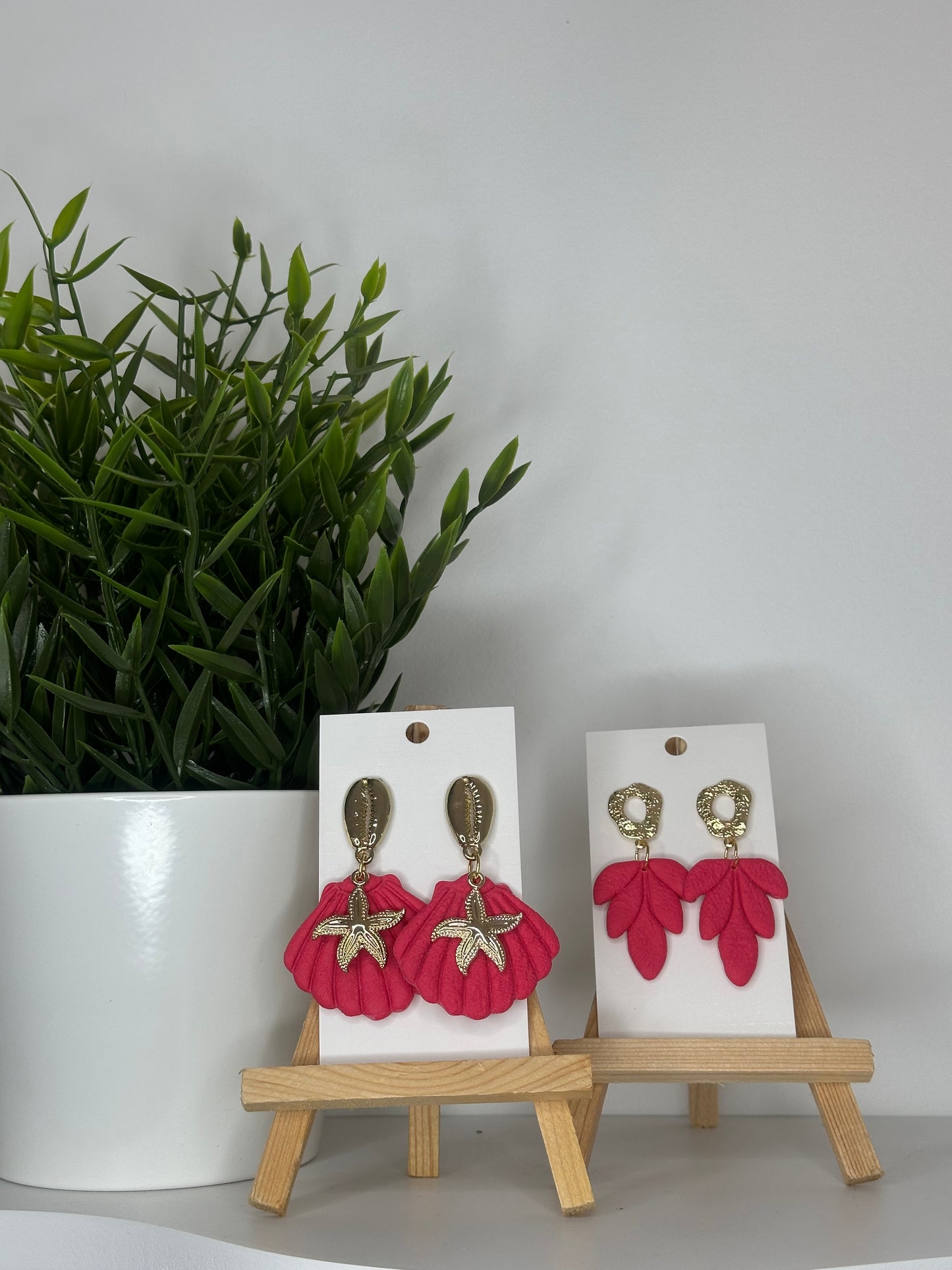 Coquillage / Ophélie - fuchsia