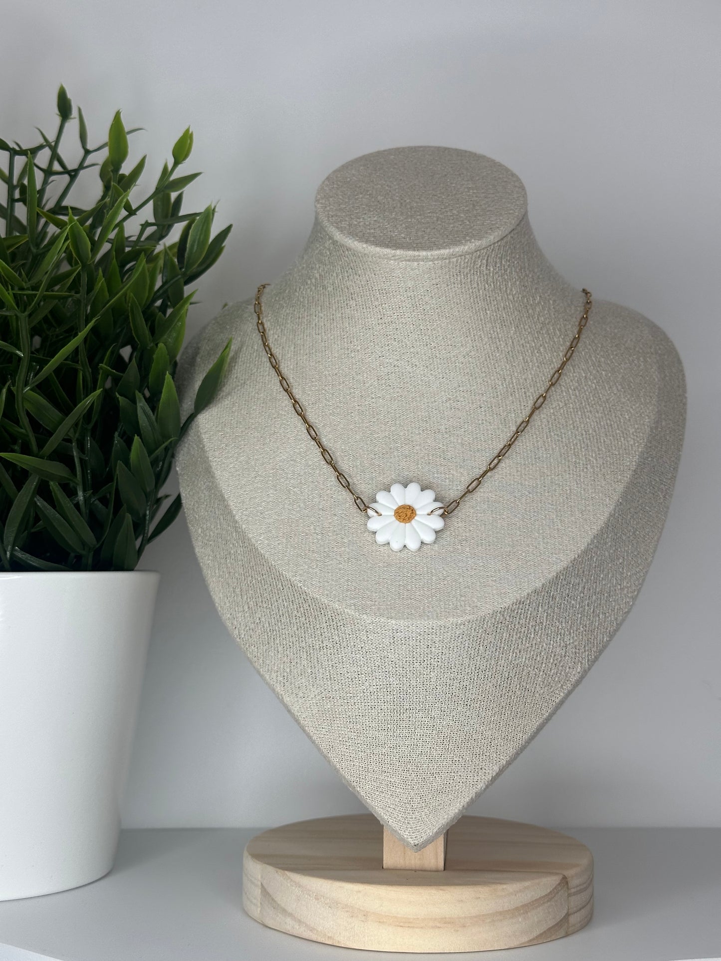 Collier marguerite - Simple
