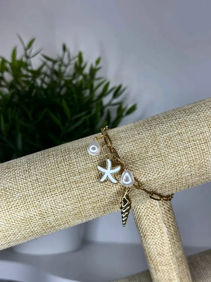Bracelet charms – étoile de mer