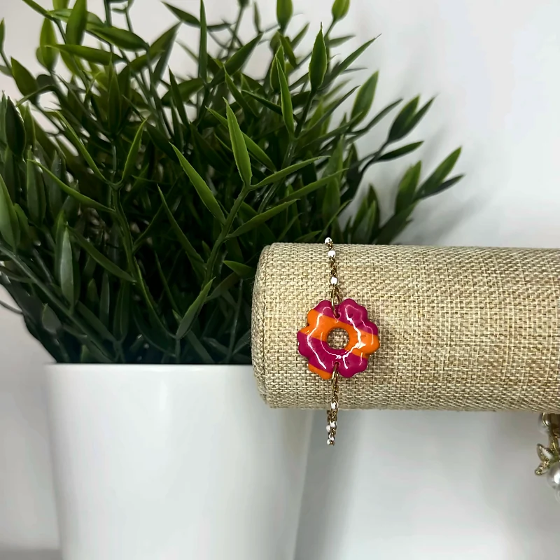 Bracelet collection Sunset – bijou fait main en pâte polymère