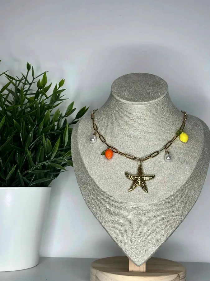 Collier charms – citrons